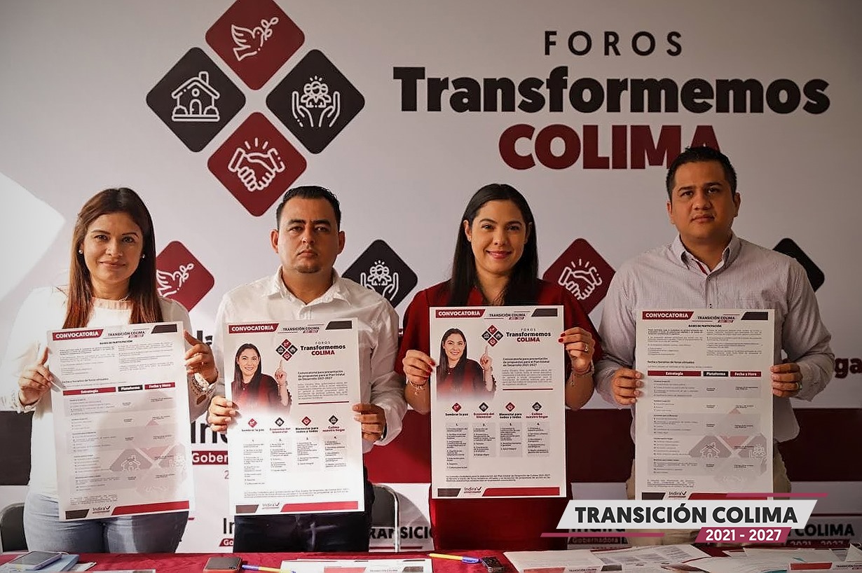 Presentación de los Foros Transformemos Colima